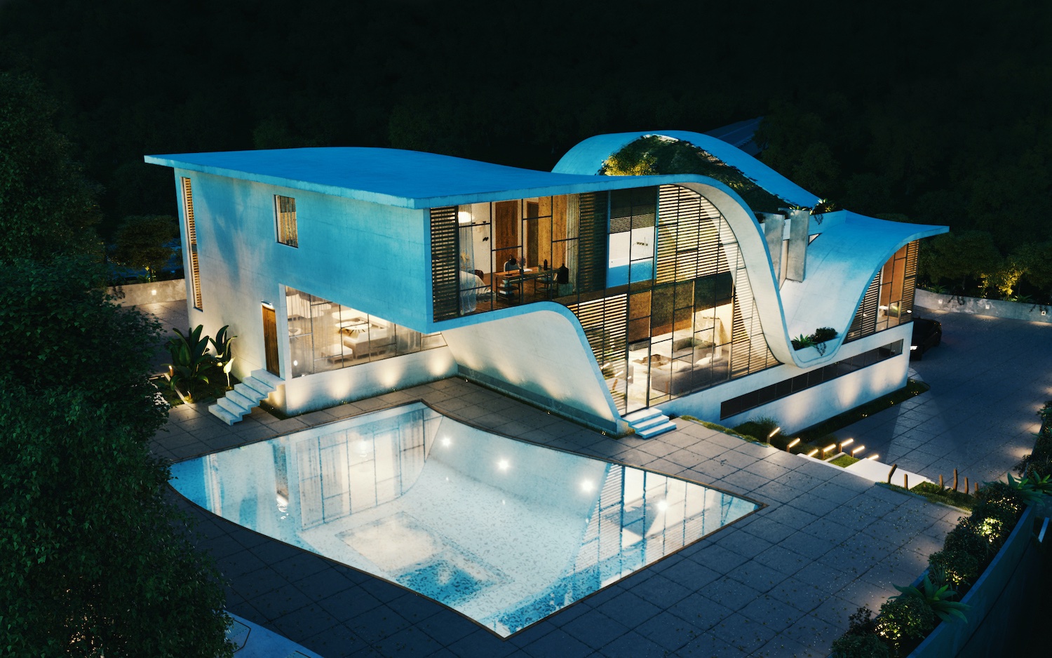Modern residence in Spain designed by MiHouses